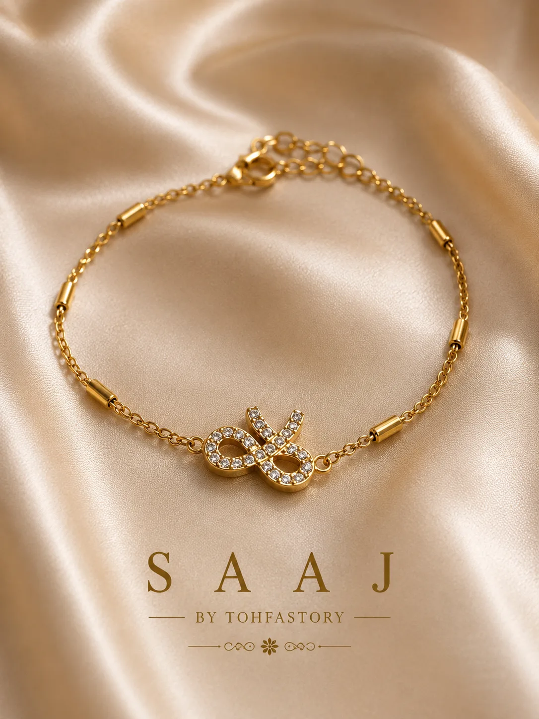 Eternal Infinity Crystal Bracelet
