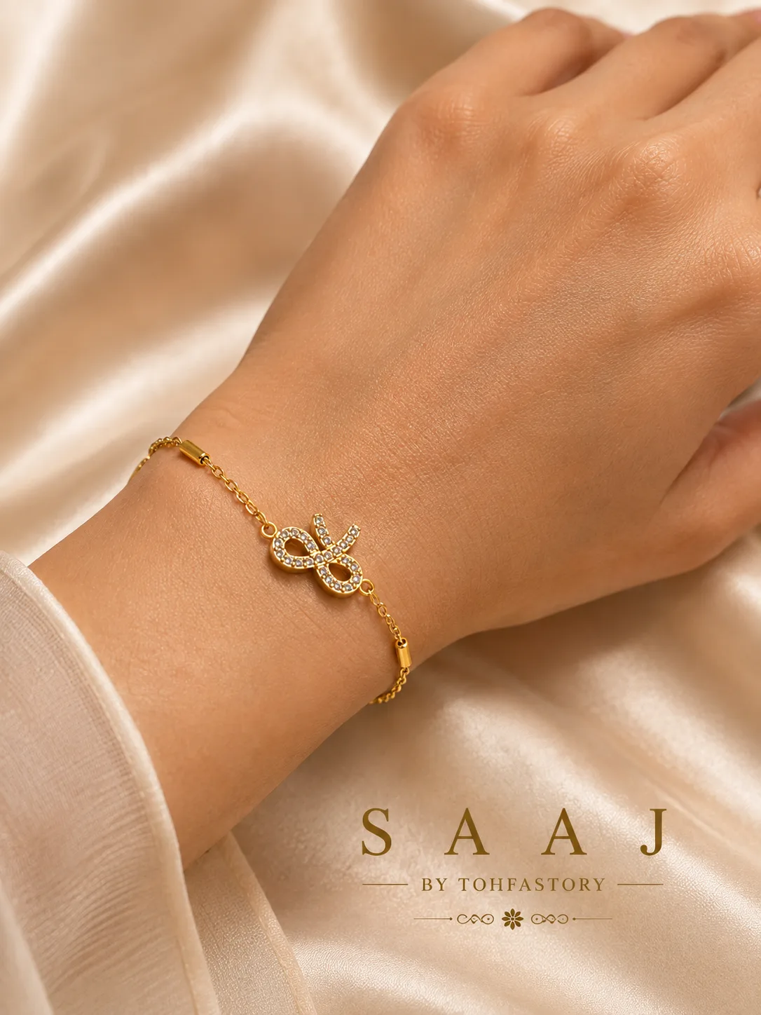 Eternal Infinity Crystal Bracelet